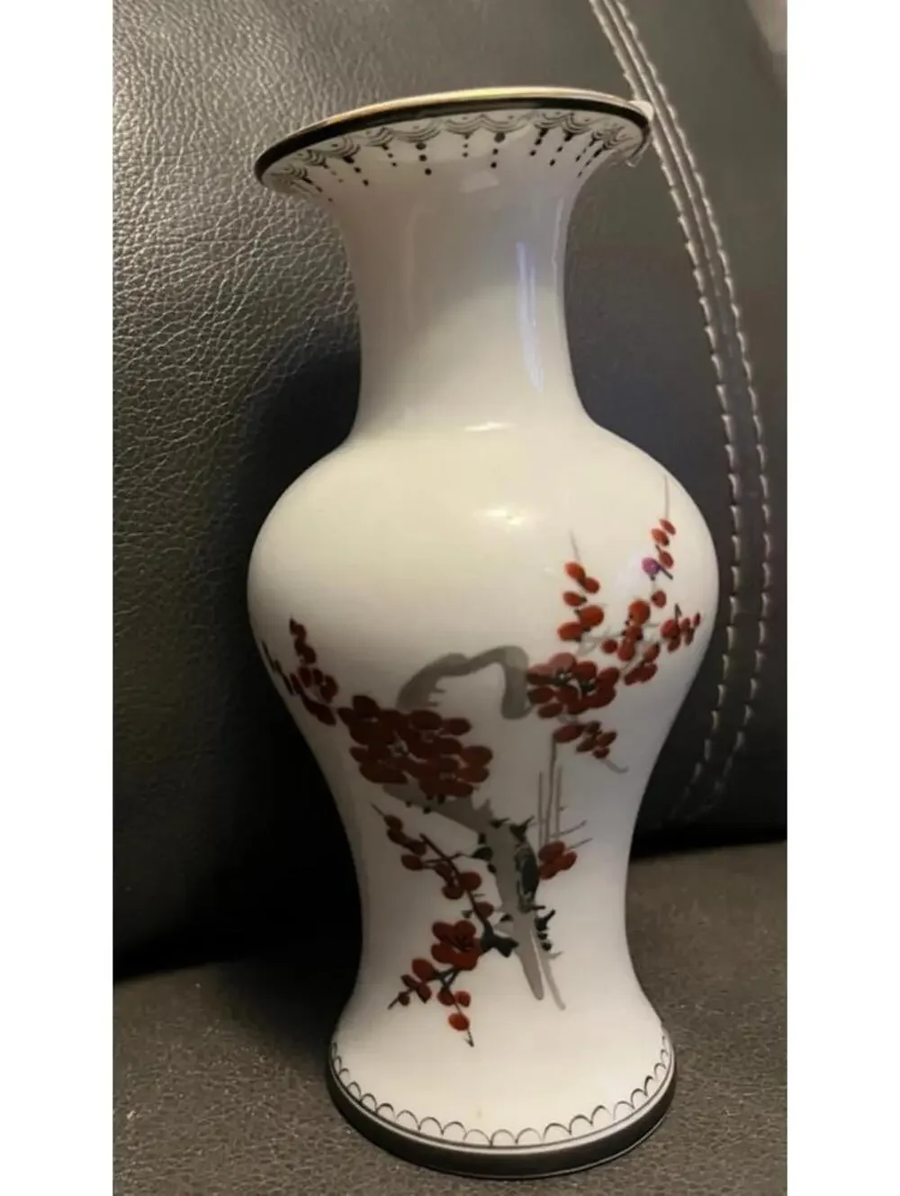 Exotic Porcelain Handmade Flowers Vase